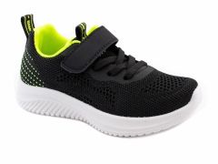 Тексильні кросівки для дитини, Z396 black/green